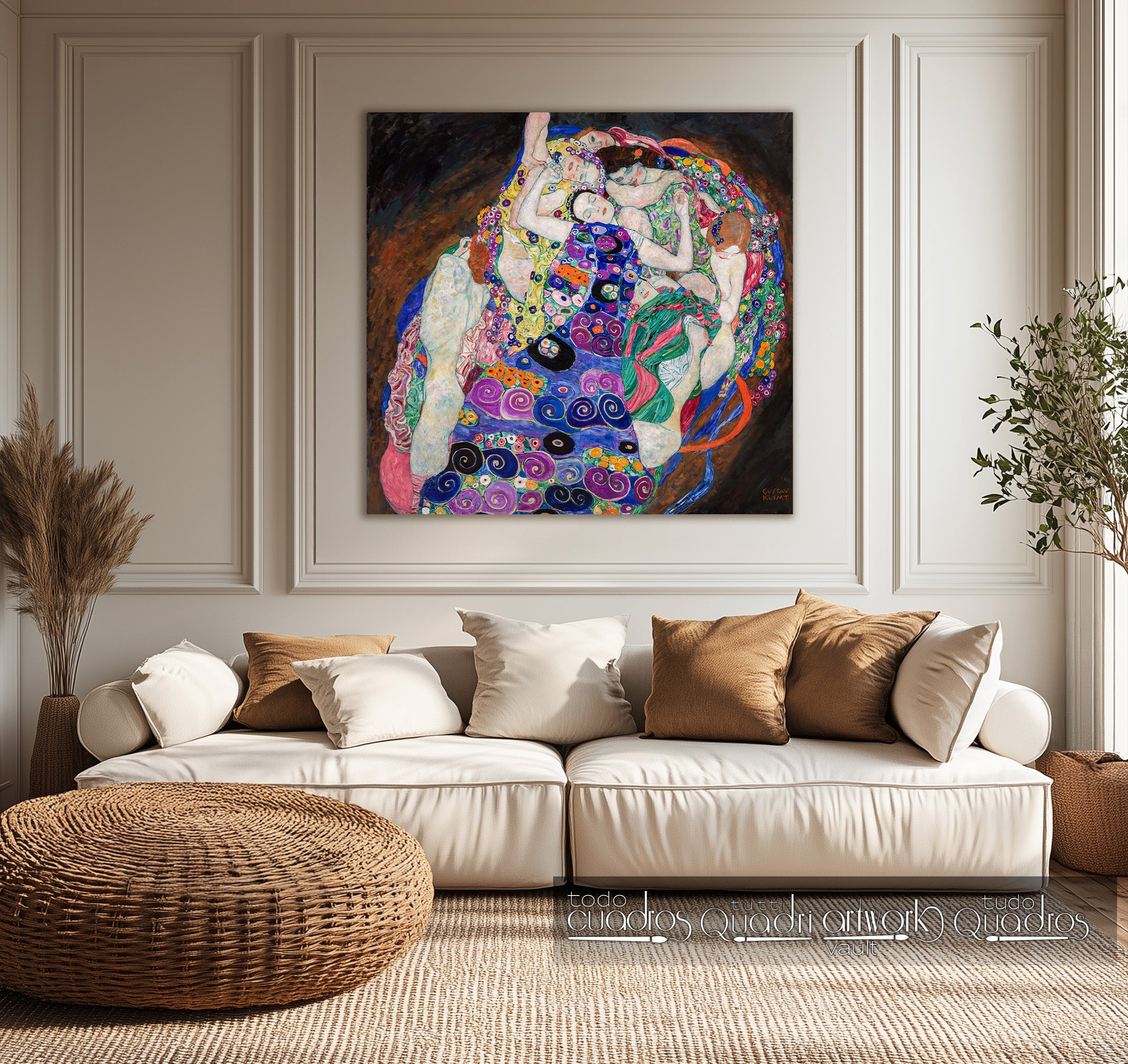 La vergine, Klimt