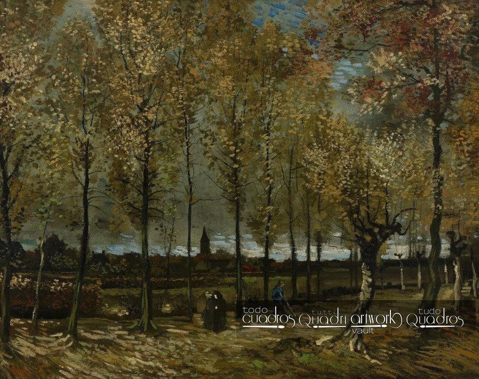 Filari di pioppi nei pressi di Nuenen, Van Gogh