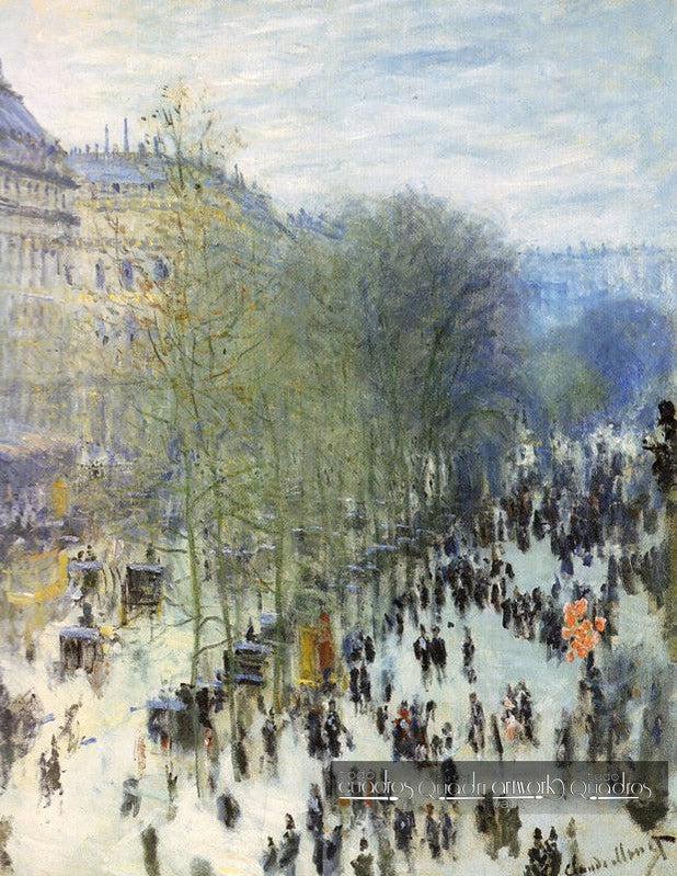 Boulevard des Capucines, Monet