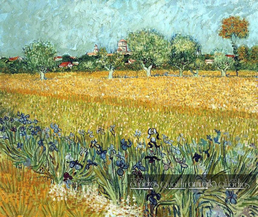 Veduta di Arles con iris, Van Gogh
