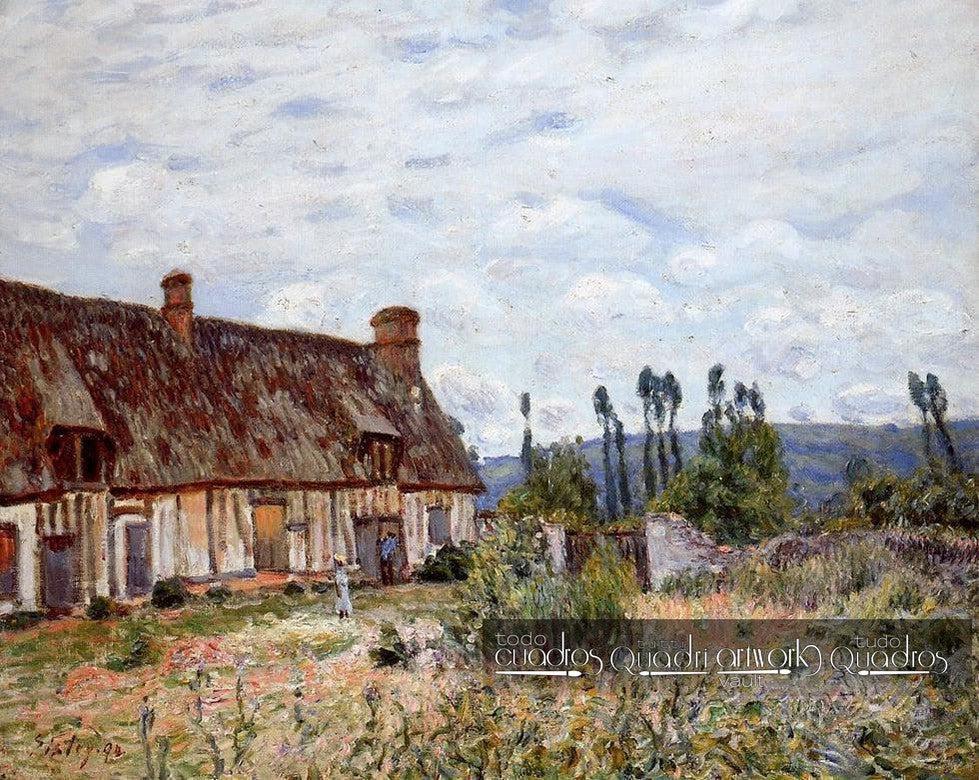 Abbandonato cottage, Sisley