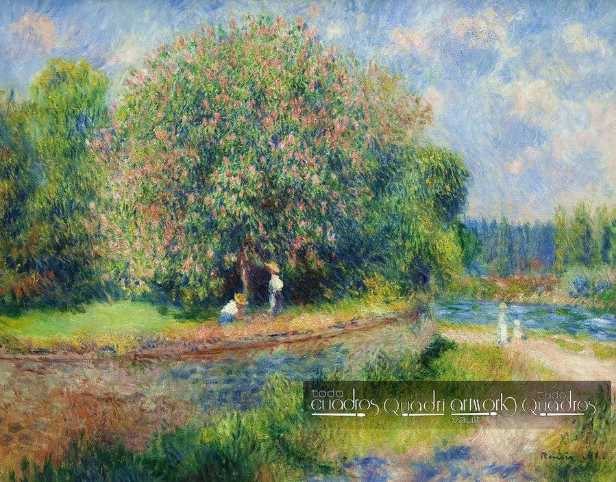 Castagno in fiore, Renoir