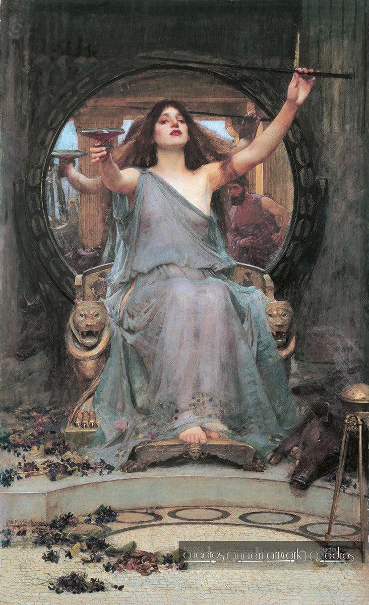 Circe offre la coppa a Ulisse, J. W. Waterhouse
