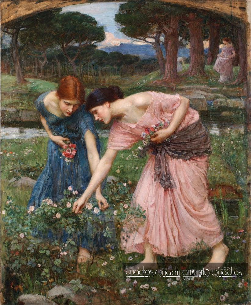 Cogliete le rose finché potete, J. W. Waterhouse