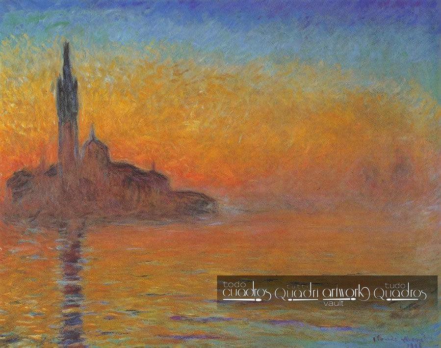 San Giorgio Maggiore al crepuscolo, Monet