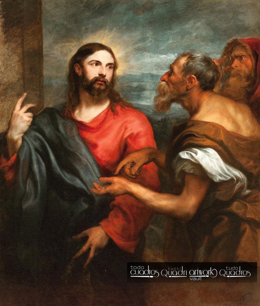 Cristo della Moneta. Anton Van Dyck