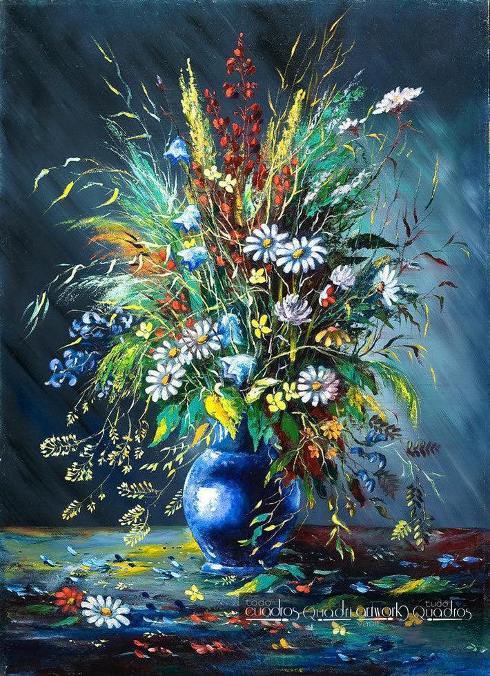 Scintille di Neon, Olio Floreale