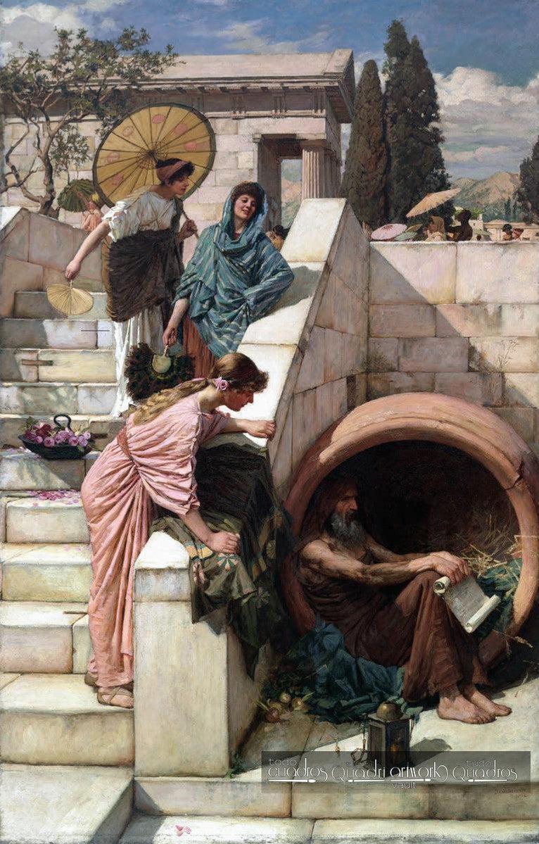 Diogene, J. W. Waterhouse