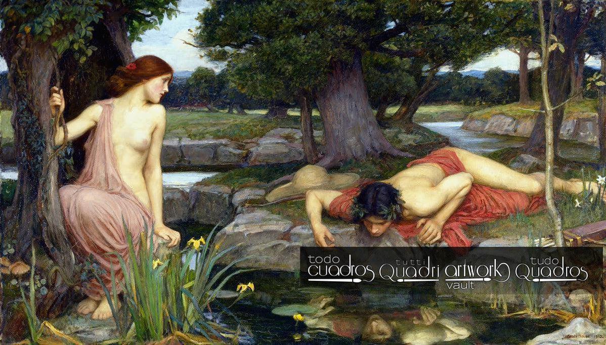 Eco e Narciso, J. W. Waterhouse