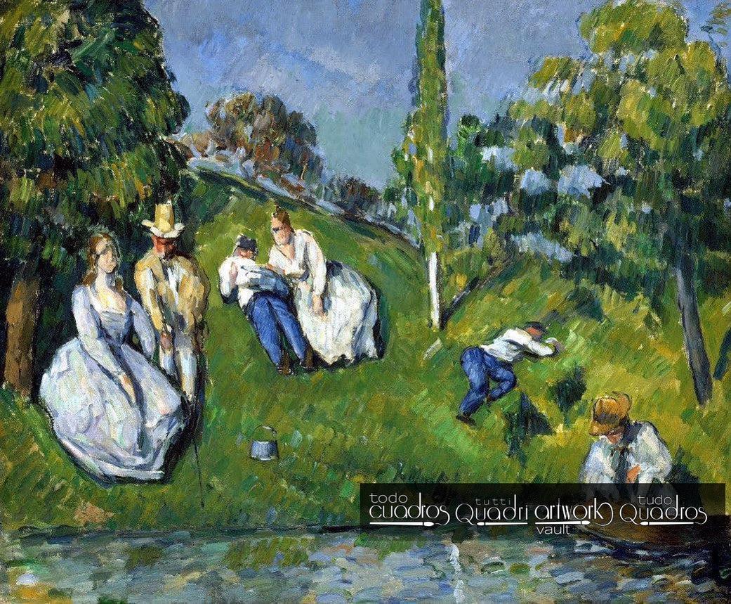 Lo stagno, Cézanne