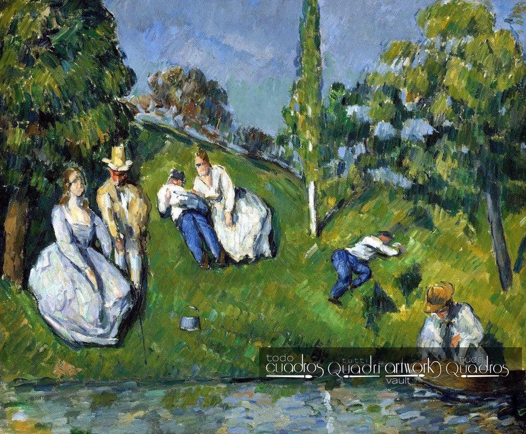 Lo stagno, Cézanne