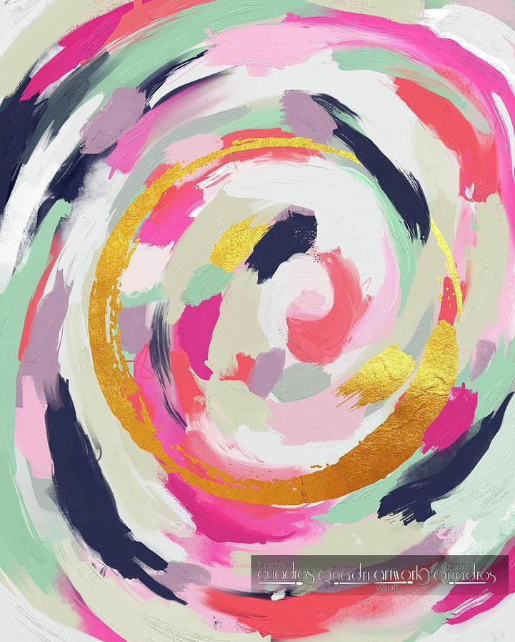 Spirale del Giappone, Astratto