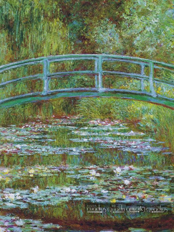 Ponte sopra uno stagno di ninfee, Monet