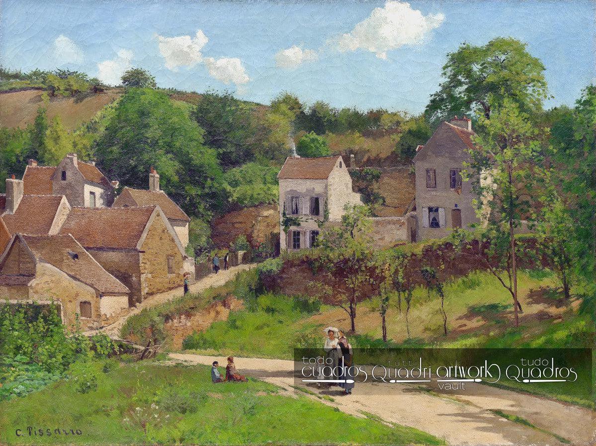 L'Eremita a Pontoise, Pissarro