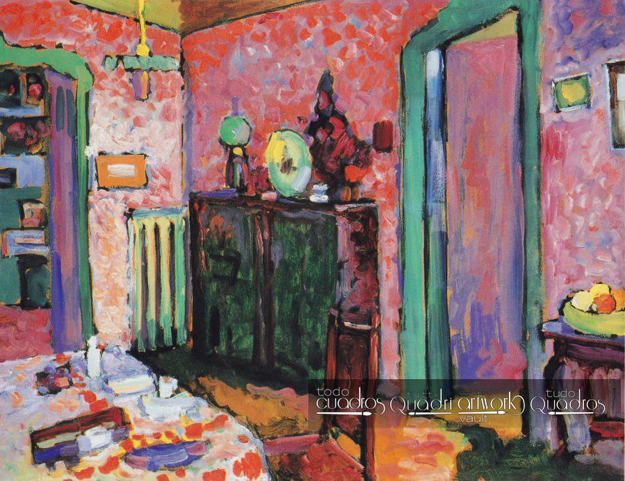 Interno (la mia sala da pranzo), Kandinsky