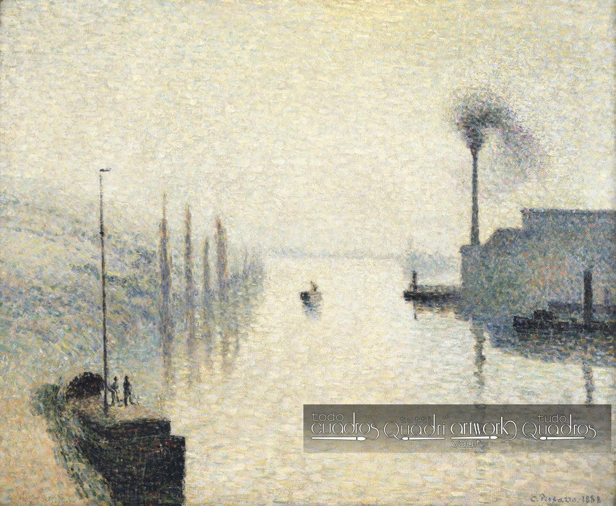 Isola Lacroix, Rouen. Pissarro