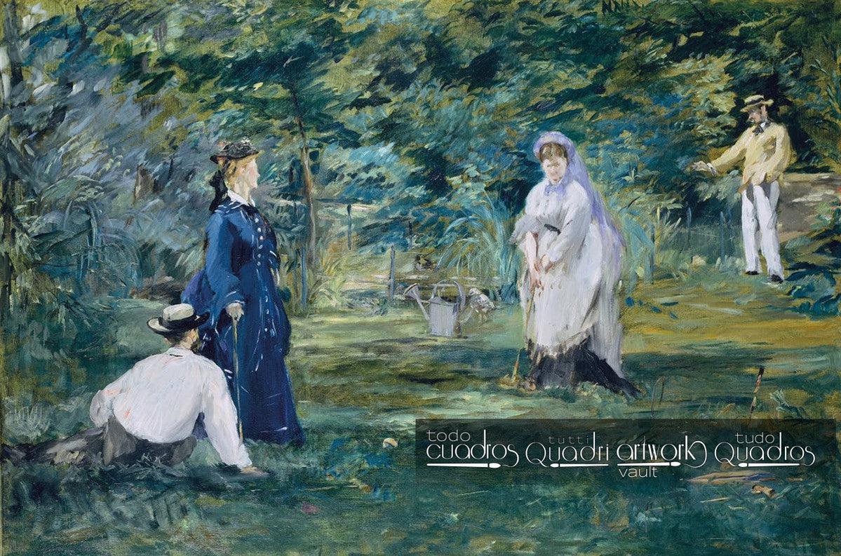 Il gioco del croquet, Manet