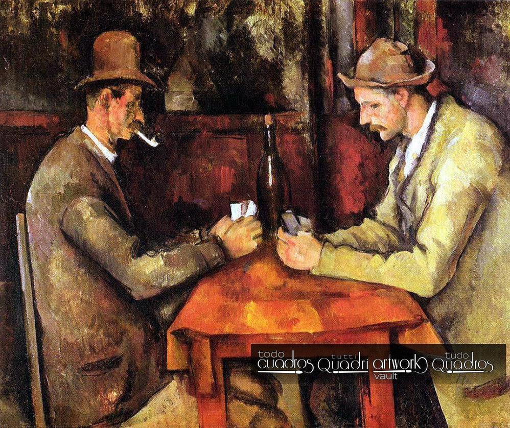 I giocatori di carte, Cézanne