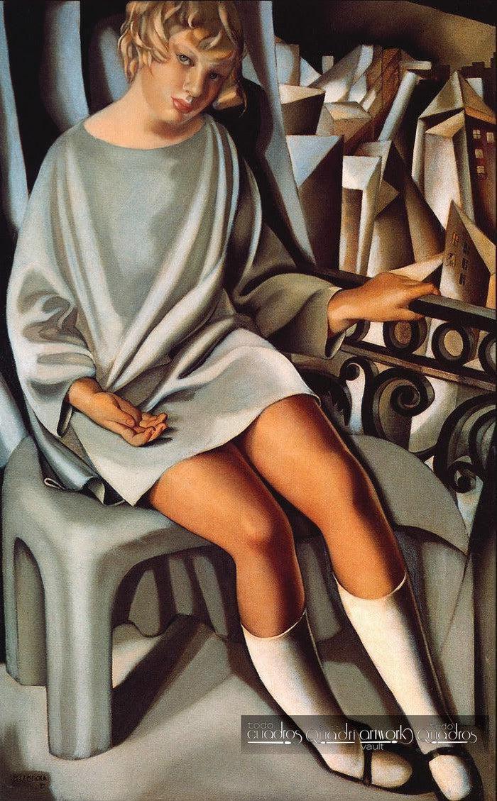 Kizette al balcone, Lempicka