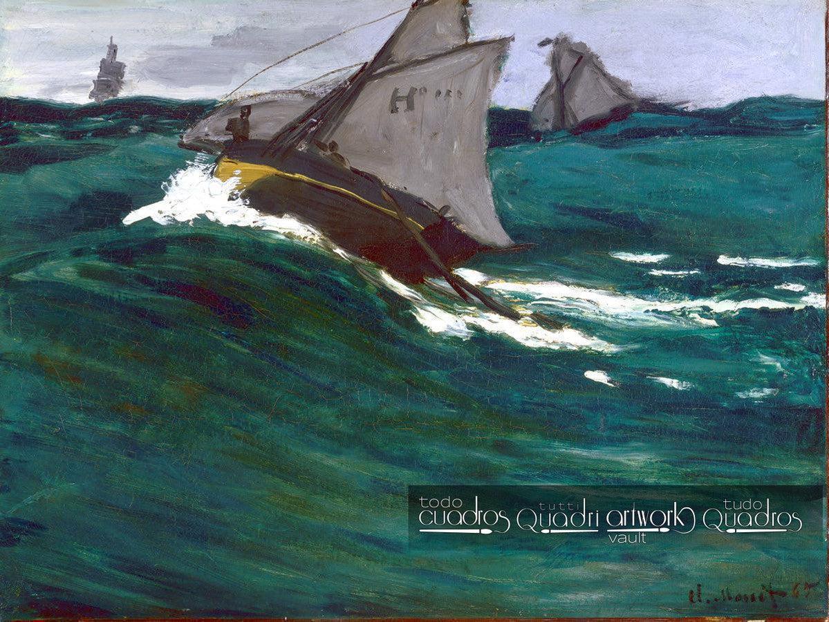L'onda verde, Monet