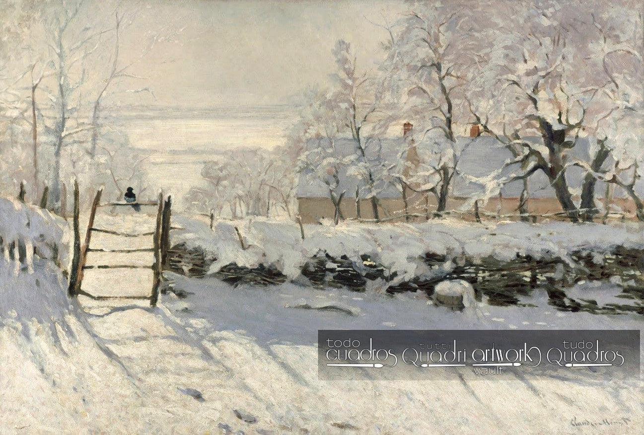 La gazza, Monet