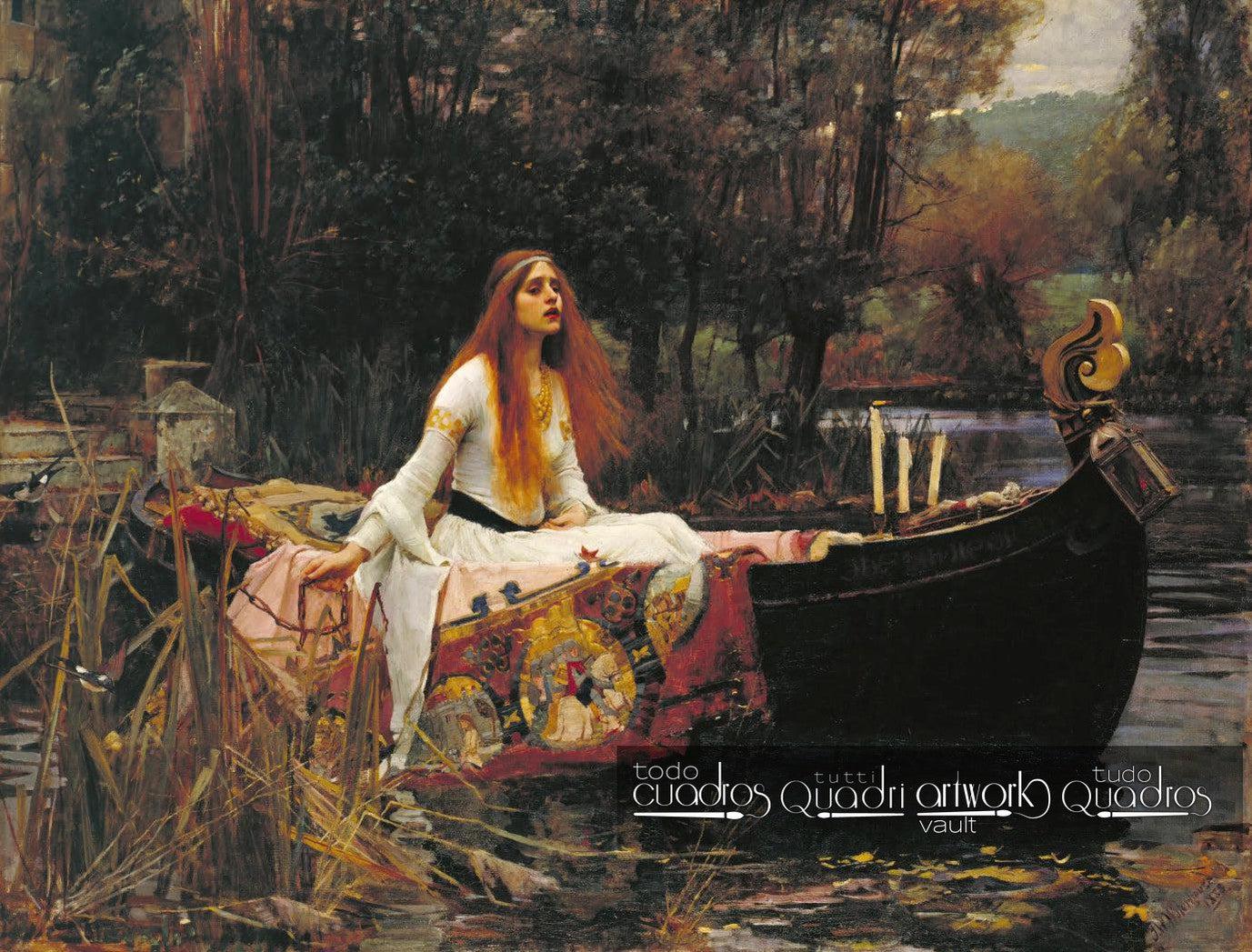 The Lady of Shalott, J. W. Waterhouse