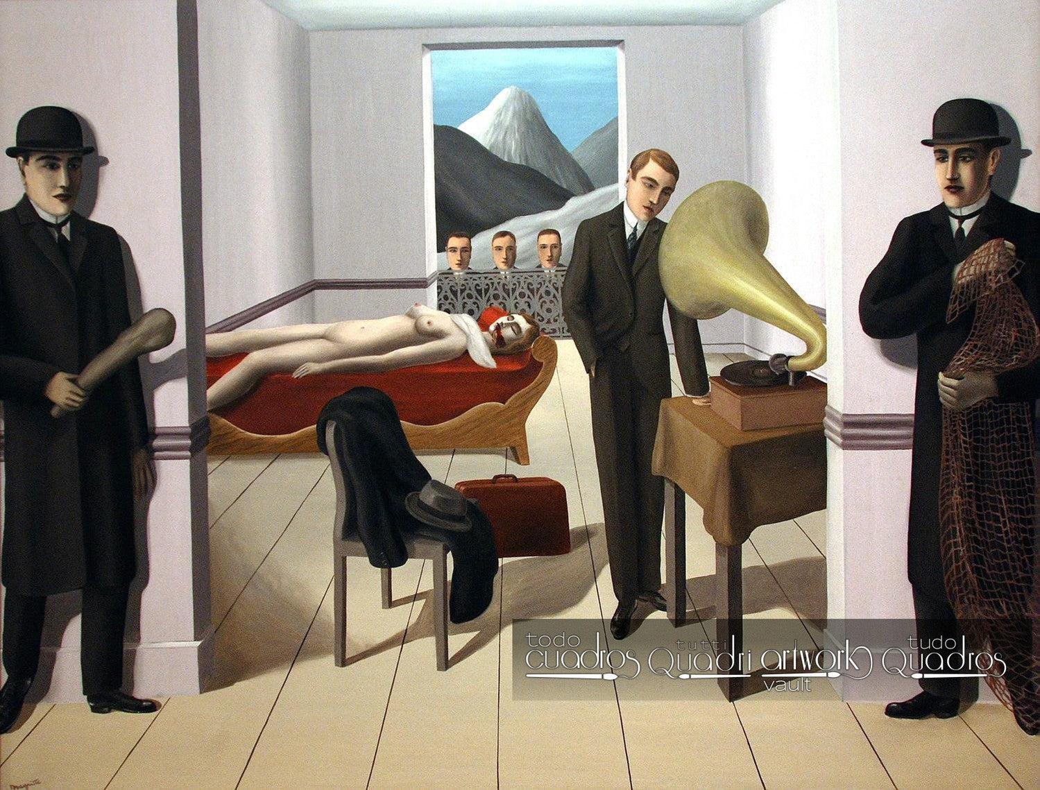 L'assassino minacciato, Magritte