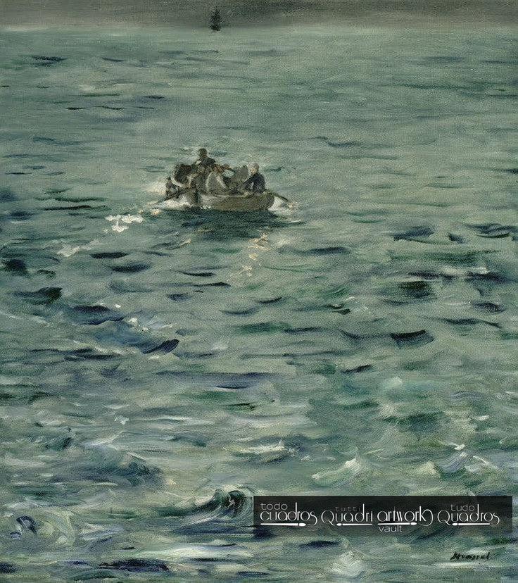Fuga di Rochefort, Manet