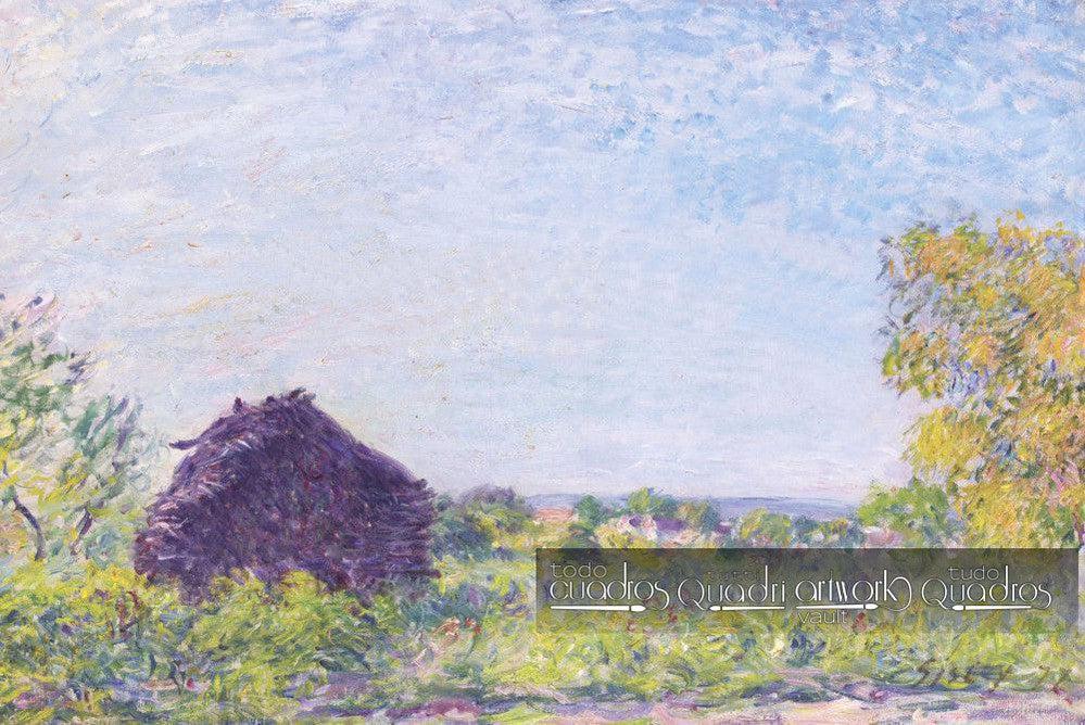 Il mucchio di paglia, Sisley