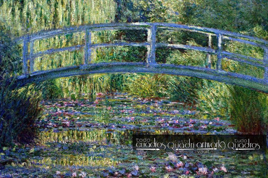Lo stagno delle ninfee, armonia verde, Monet