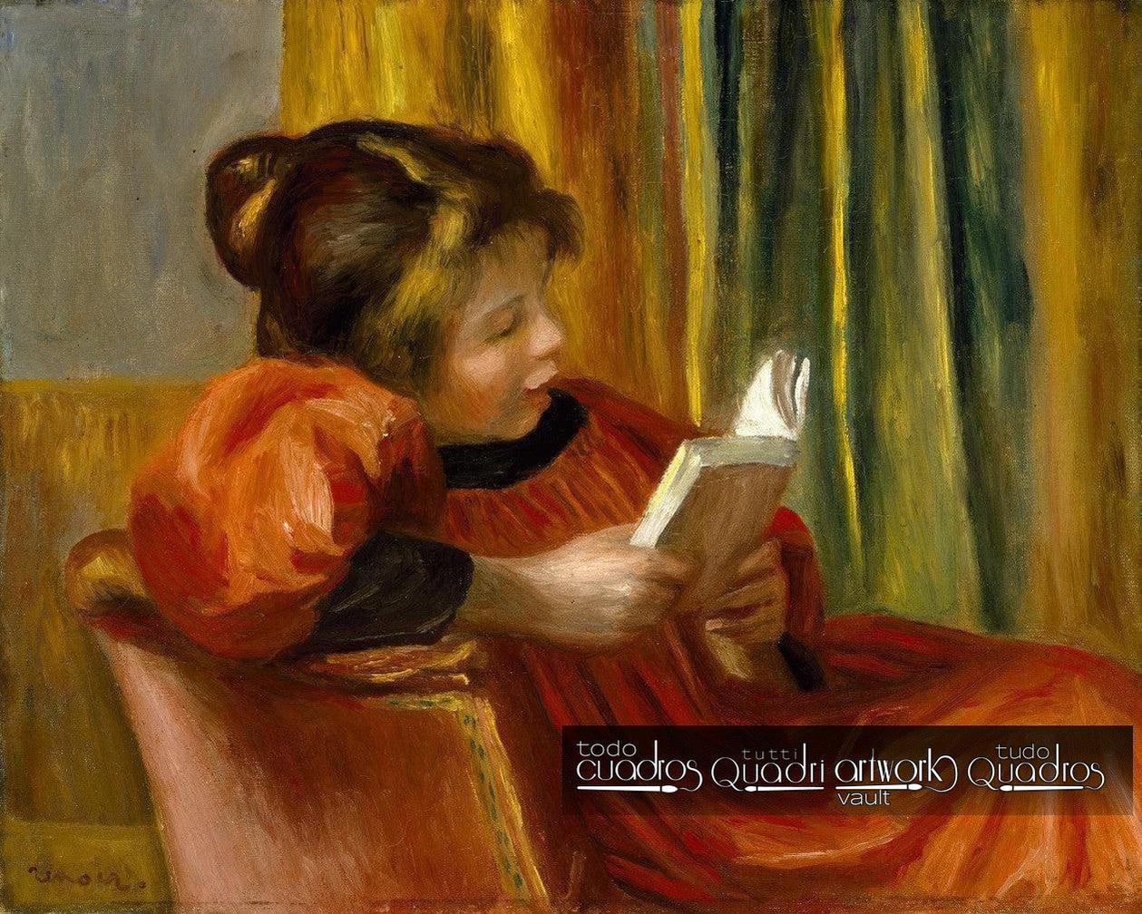 Ragazza che legge, Renoir