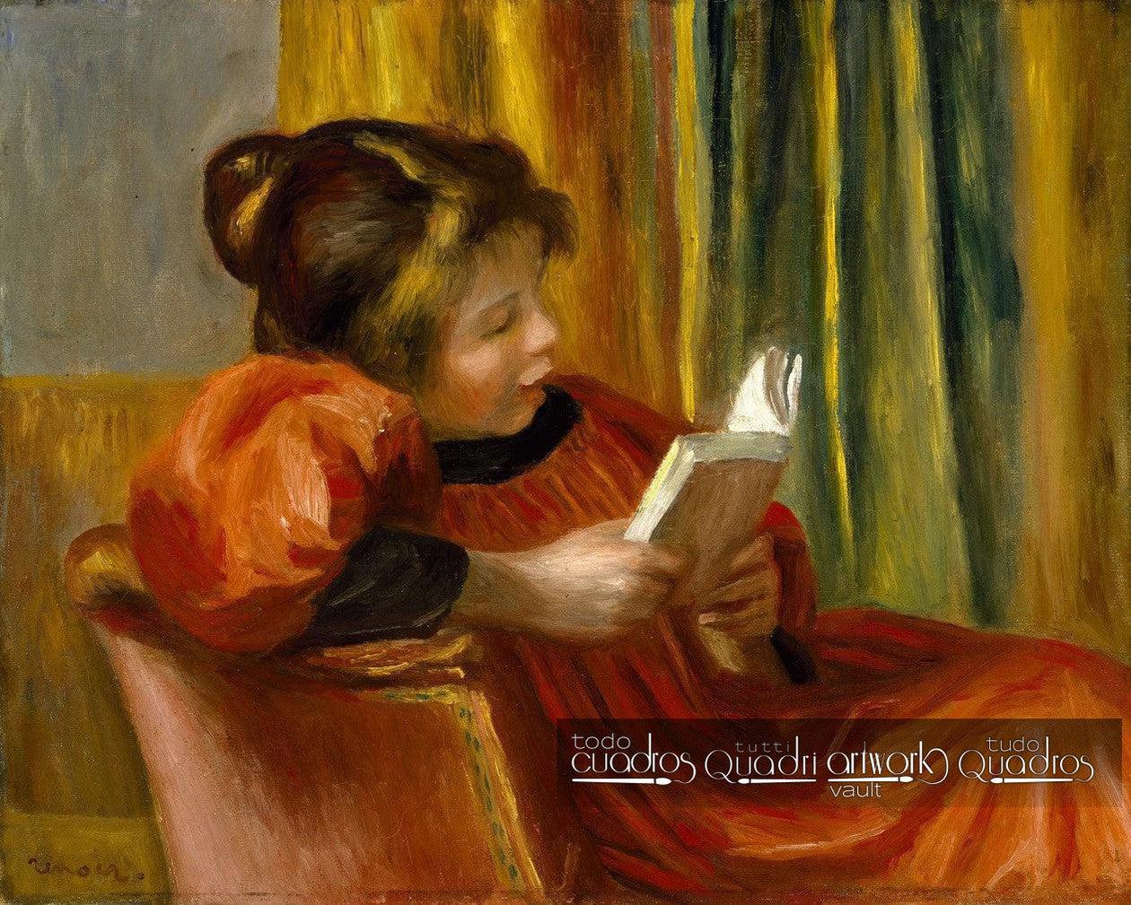 Ragazza che legge, Renoir