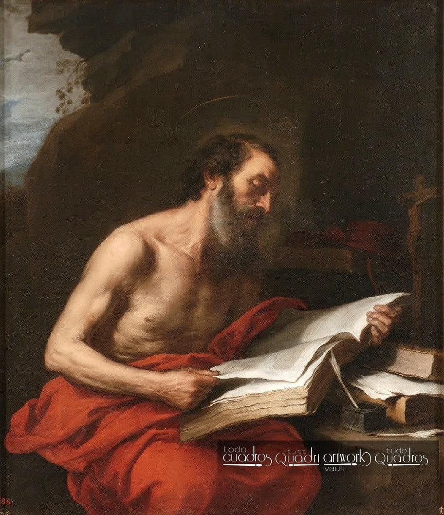 San Girolamo che legge, Murillo