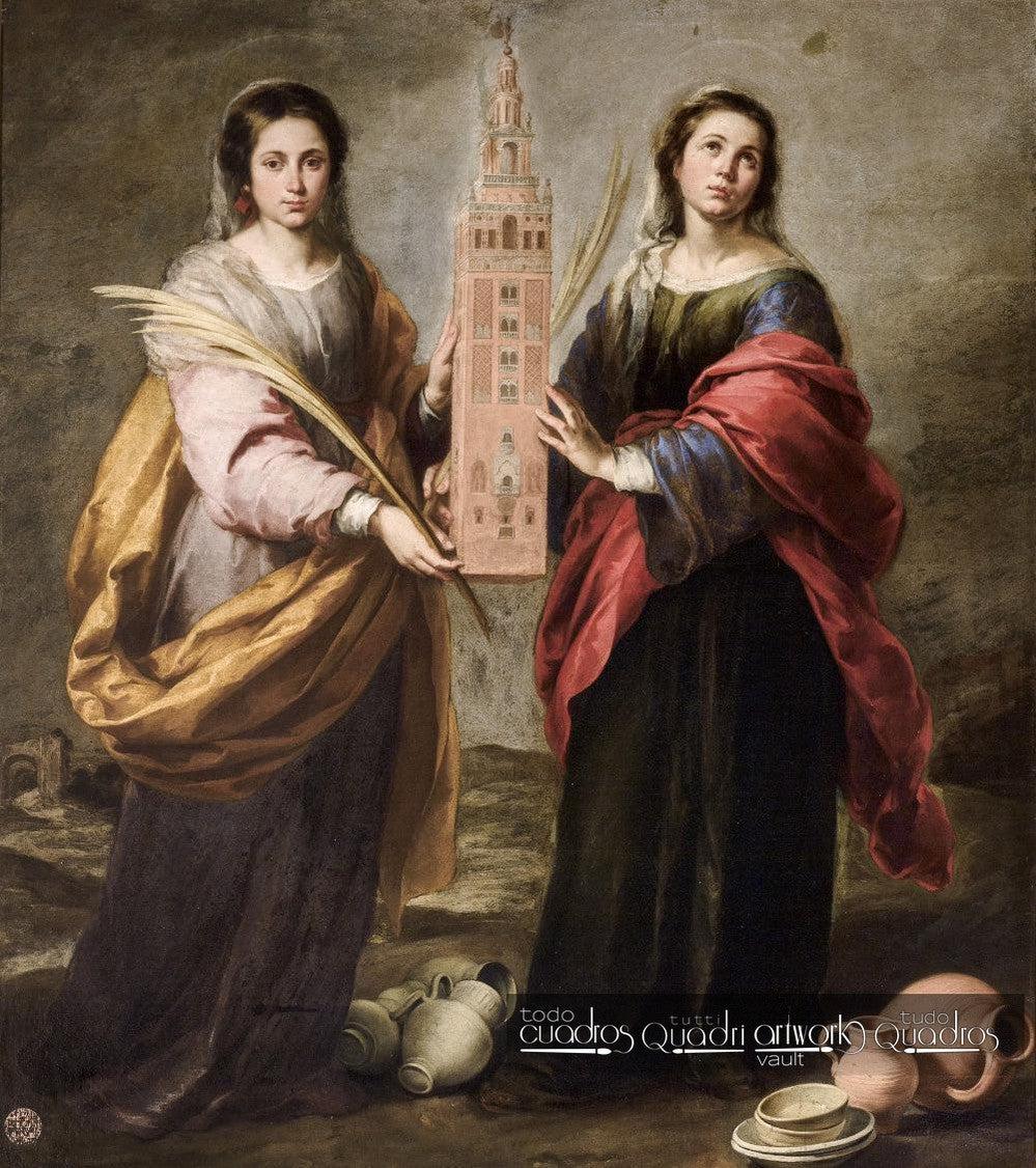 Sante Justa e Rufina, Murillo