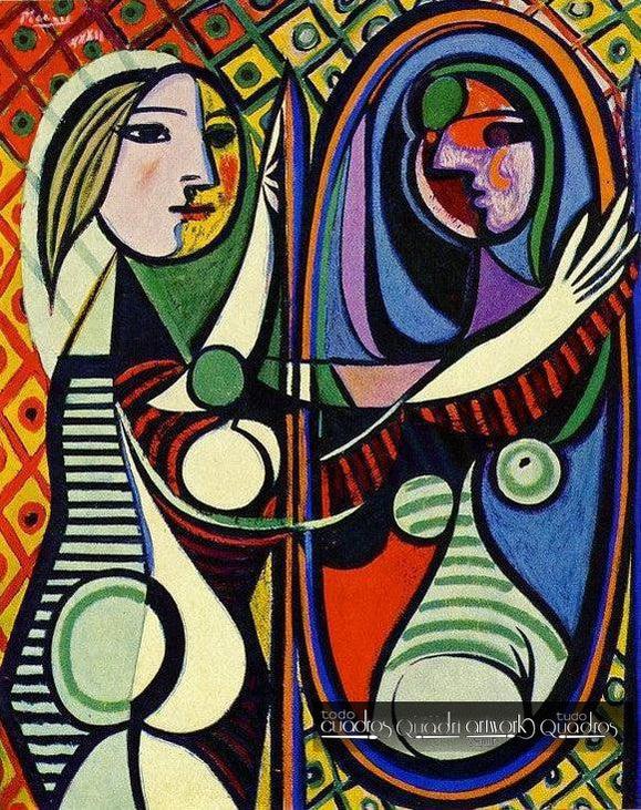 Ragazza davanti allo specchio, Picasso