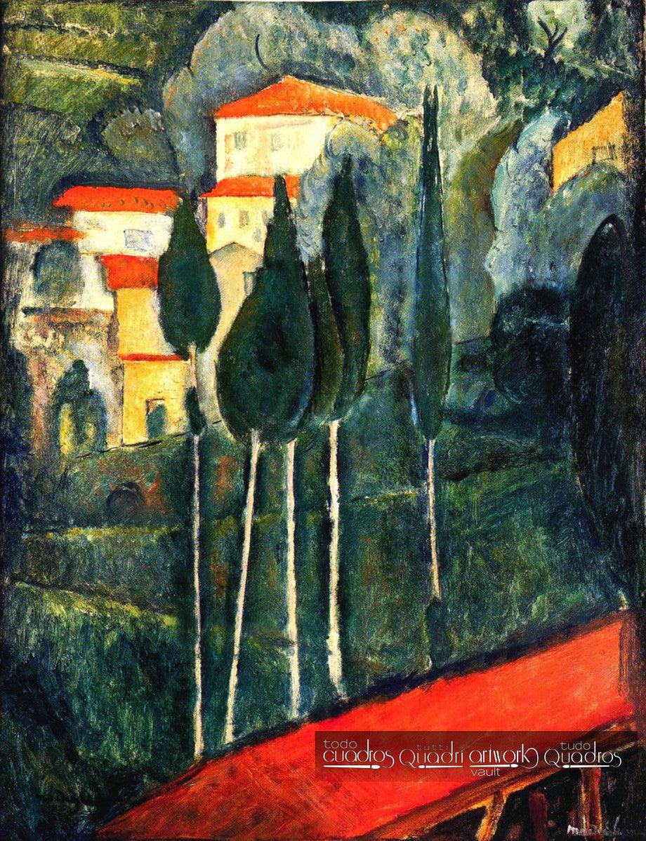 Paesaggio del Midi, Modigliani