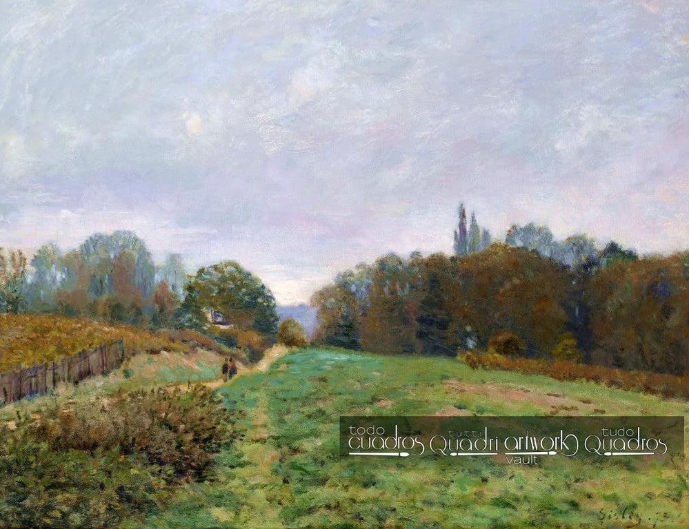 Paesaggio a Louveciennes, Sisley