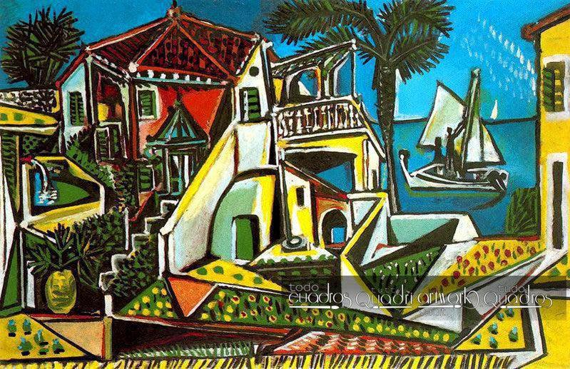 Paesaggio mediterraneo, Picasso