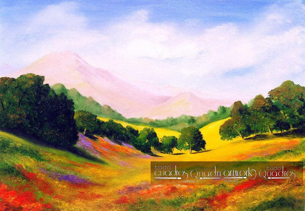 La Valle, Olio di Paesaggio