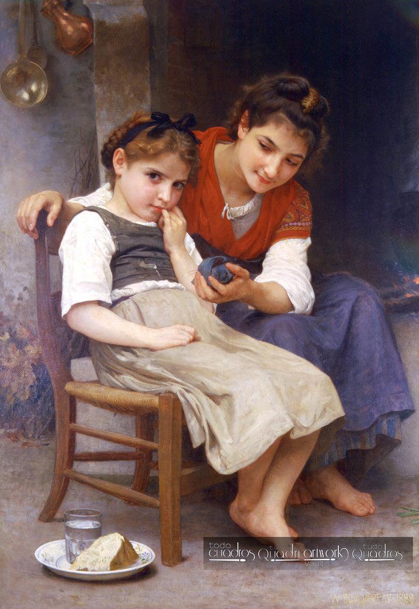 La piccola musona, Bouguereau