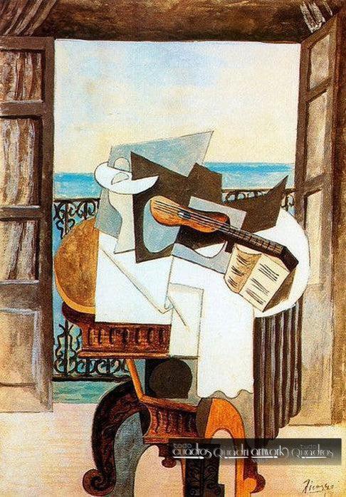 Tavolo davanti alla finestra, Picasso