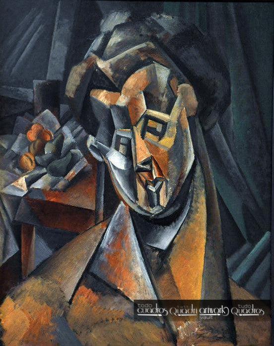 Donna con pere, Picasso