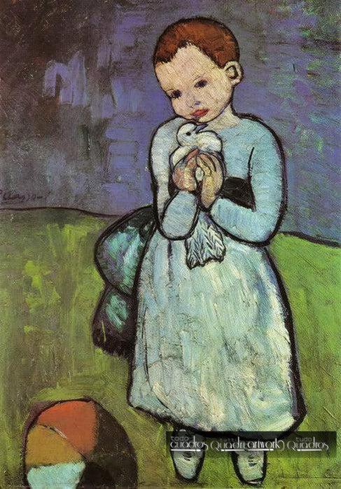 Bambino con colomba, Picasso