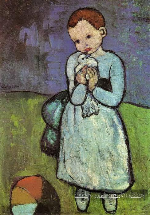 Bambino con colomba, Picasso