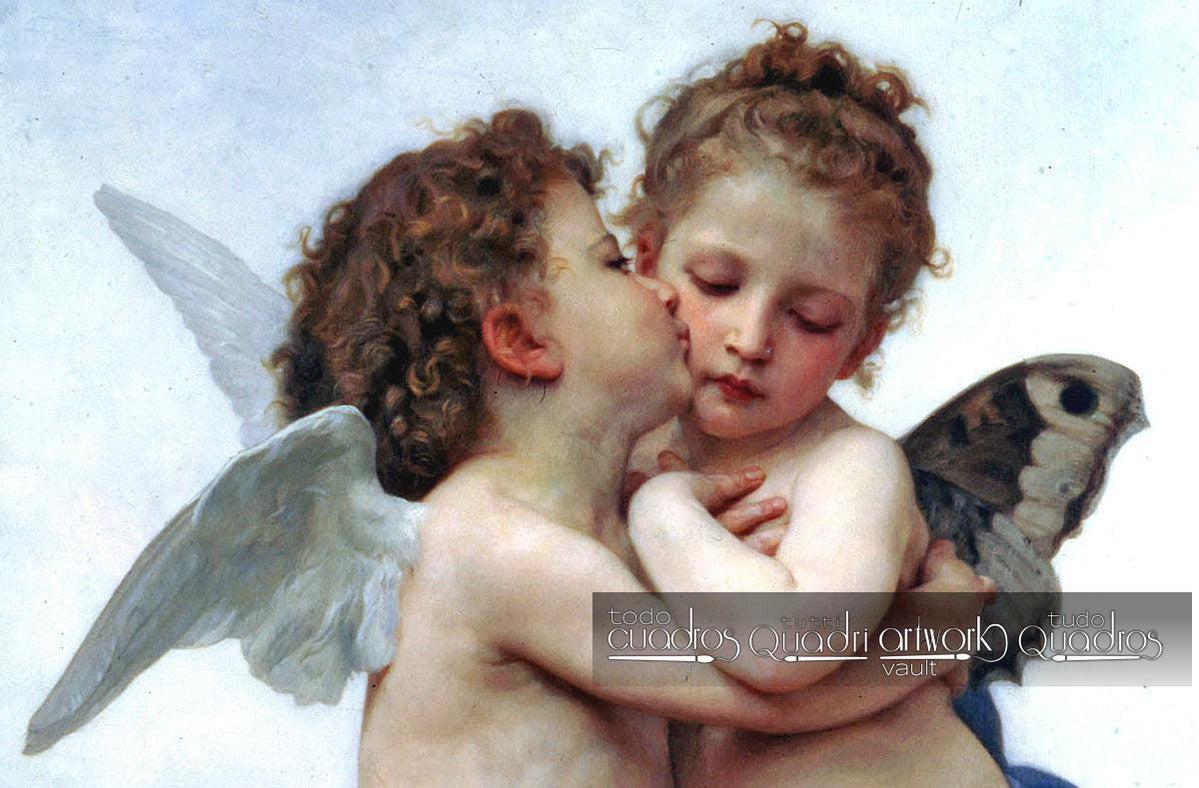 Il Primo Bacio, Bouguereau (particolare)