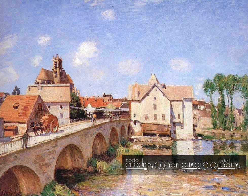 Il ponte di Moret, Sisley