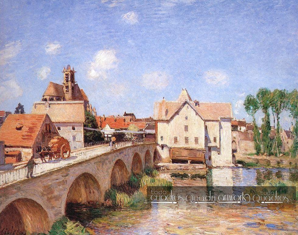 Il ponte di Moret, Sisley