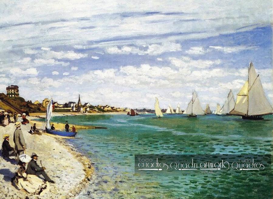 Regata a Sainte-Adresse, Monet