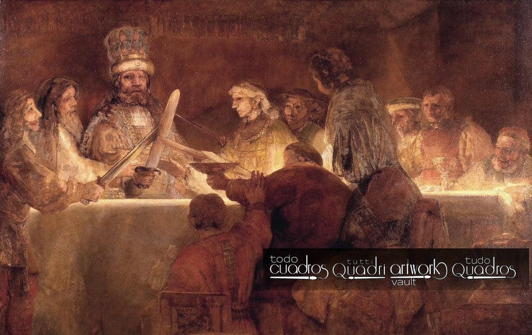 Congiura di Giulio Civile, Rembrandt