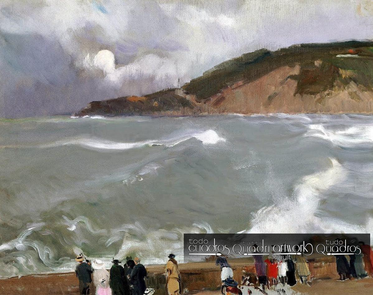 Molo di San Sebastián, Sorolla